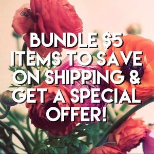 Bundle $5 items you 🖤